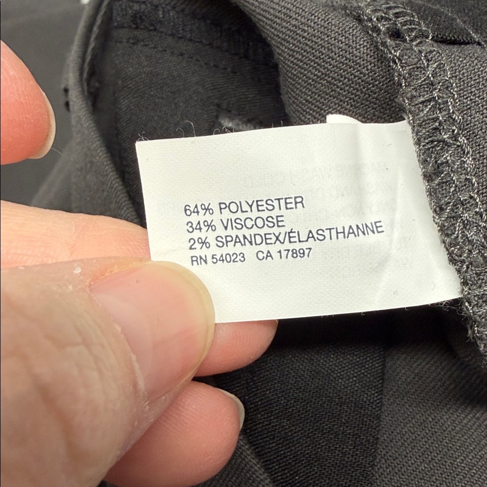 GAP NWT Gray Flare Leg Pants Size 10 Regular - Picture 6 of 9